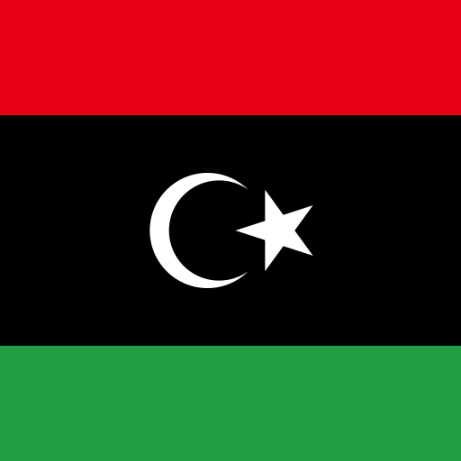 Flag for Libya