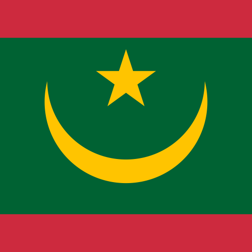 Flag for Mauritania