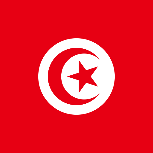 Flag for Tunisia